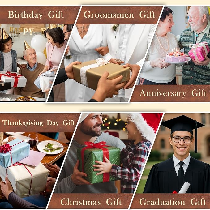 Personalized Toiletry Bag for Men, Gifts for Men, Custom Leather Mens Toiletries Travel Kit, Customize Shaving Bags, Men's Gift Ideas for Christmas, Anniversary, Birthday, Dad, Grandpa, Lover