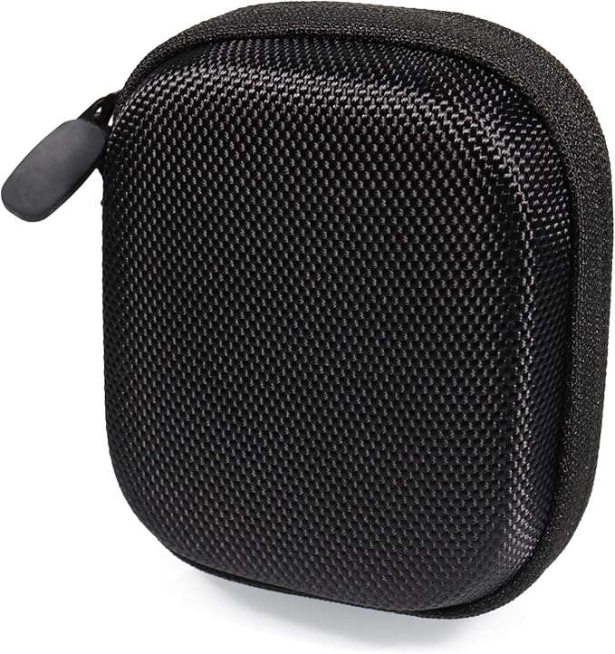 getgear case for Btootos A90 Wireless Earbuds with Noise Cancelling Mic LED Display (Black)