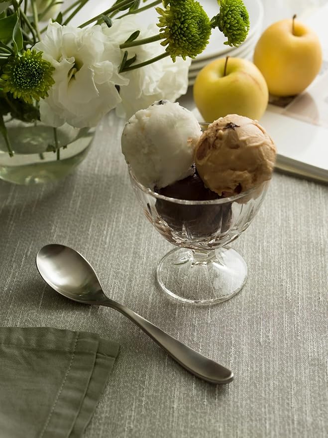 Matte Silverware Set, 18/10 Stainless Steel Satin Flatware, Modern Brushed Finish Cutlery, Dishwasher Safe & Durable, Built to Last (40-Piece, Marettimo)