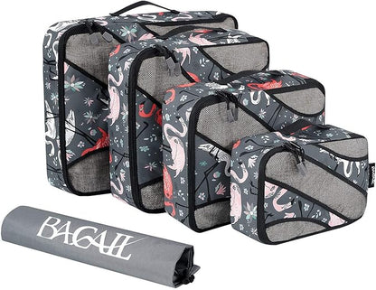 BAGAIL 6 Set Packing Cubes,Travel Luggage Packing Organizers