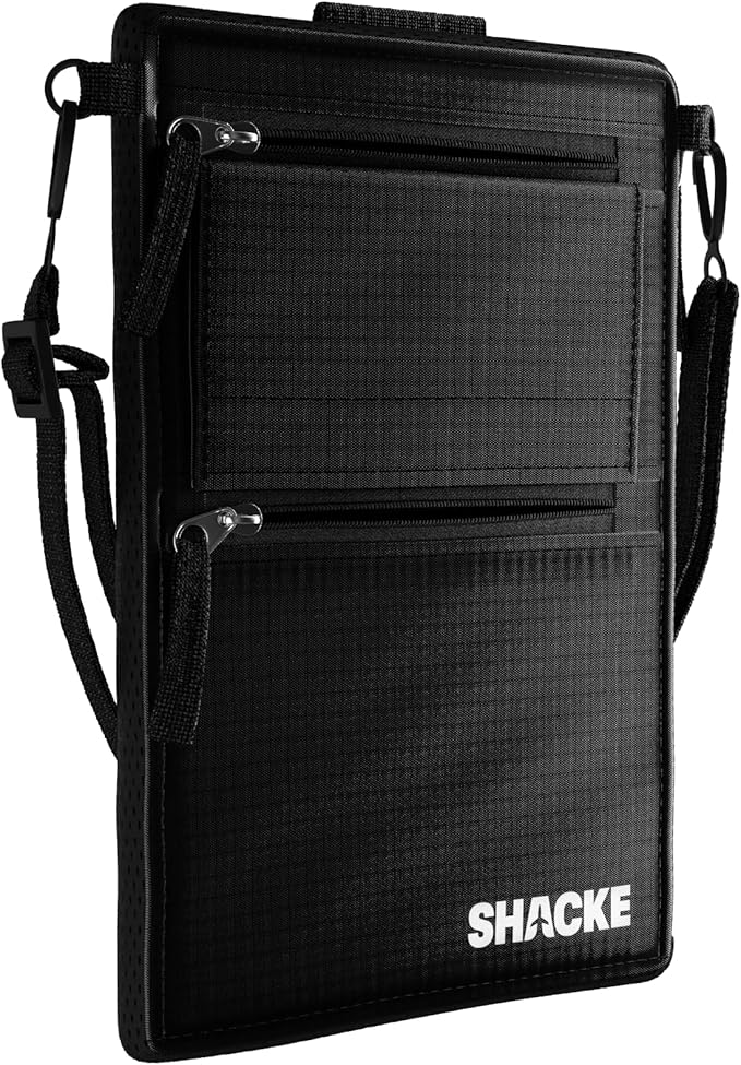 Shacke Hidden Travel Belt Wallet w/RFID Blocker