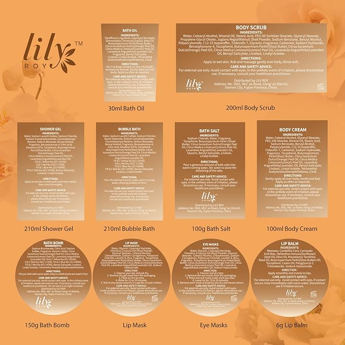 Christmas Gifts for Women - 17Pcs Vanilla Bath and Body Gift Basket Set for Women Spa Gift Baskets Spa Kit | Perfect Gifts for Valentines, Mothers Day, Birthday Gifts, Self Skin Care Gift Sets for Her