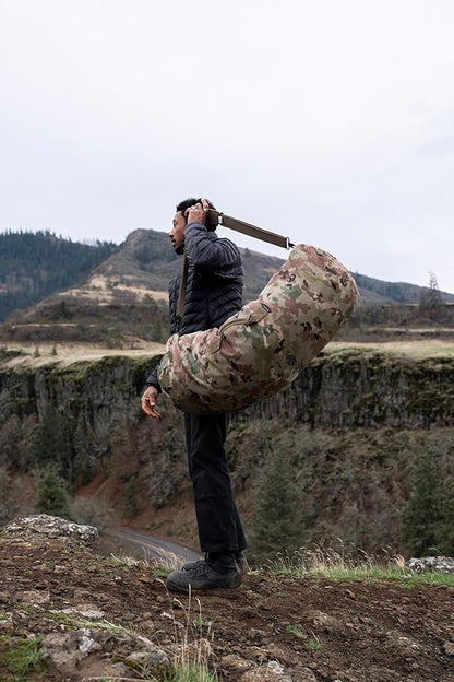 STANSPORT - Deluxe Duffel Bag With Zipper For Gym, Travel, & Storage