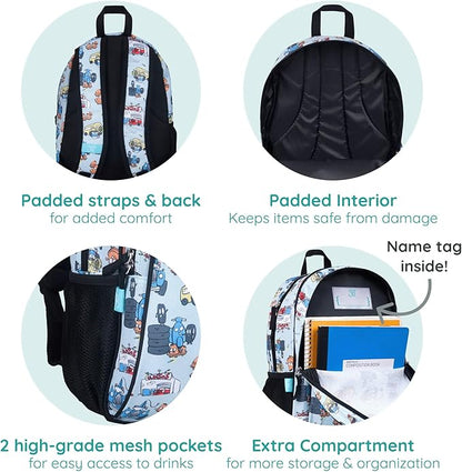 Wildkin Jo's Garage 15 Inch Backpack