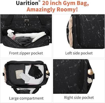 Mens 55L Sports Duffle Bags Large Gym Duffel Bag Workout Bag for Travel Outdoor Camping
