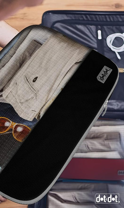 Dot&Dot Medium Packing Cubes - 4 Pcs Suitcase Organizer Set - Carry On Travel Cubes