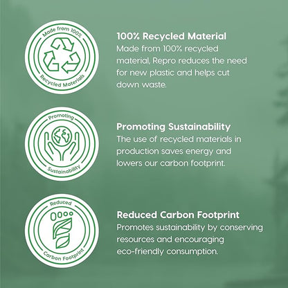 IRIS USA File Box Plastic File Organizer for Letter/Legal File, Document Box, Durable Storage Bin Tote with Secure Latching Lid, Stackable, BPA-Free, Eco Friendly, Sustainable, Navy/Gray 35 Qt. 4 Pack