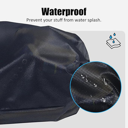 Gloppie Shoe Bags for Travel, (4-Pack) Shoe Storage Bag with Drawstring, Packing Organizer for Sneakers, Gym, Luggage, Closet, Weekender Overnight Travel Essentials