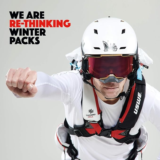 USWE Hajker, Hiking Backpack, Adventure Daypack with Waterproof Rolltop, for Men and Women