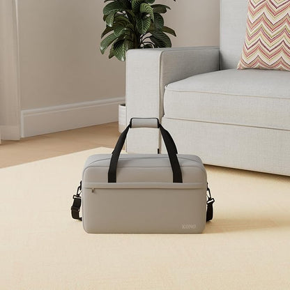 Kono Travel Duffel 20L Under Seat Carry-On Sports Tote Gym Weekender Overnight Bag - 15.75"x9.84"x7.87" Gray