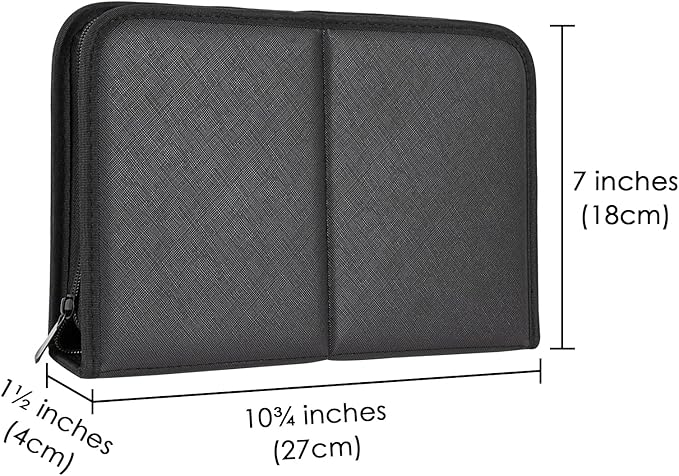 Makeup Brush Organizer Bag Standing Makeup Brushes Holder Travel Case, Professional Portable Cosmetic Storage Bag Foldable Makeup Brush Wrap Case for Men Women Artist Gift (Black)