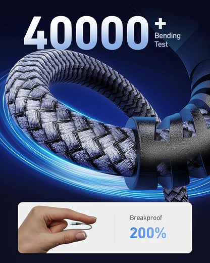 ohbox USB C to Lightning Cable 3Pack 6FT iPhone Fast Charger Cable USB-C iPhone Charging Cord Compatible with iPhone 14 13 13 Pro Max 12 12 Pro Max 11 XS XR X 8 iPad