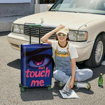 ANNA QUEEN Travel Luggage Cover Suitcase Protector Suitcase Cover Anti-Scratch,Stretchable Bag Cover Washable Durable Polyester