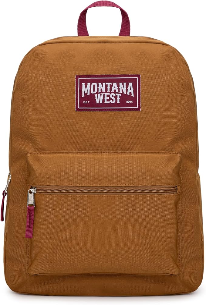 Montana West Backpack for Women Men 2 PCS Lightweight College Bookbags Casual Daypack Backpacks for Commute & Travel