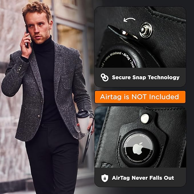 SERMAN BRANDS Money Clip Wallet - Mens Wallets slim Front Pocket RFID Blocking Card Holder Minimalist Mini Bifold