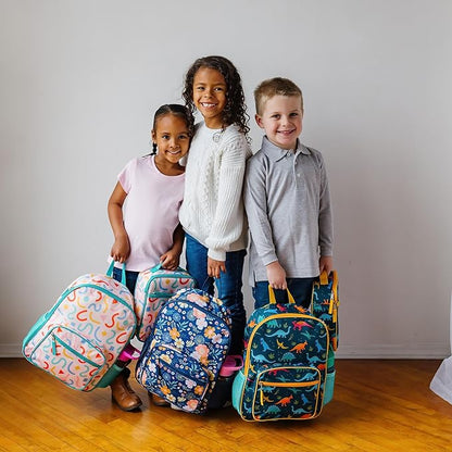 Wildkin ECO rPET Kids Backpack – Recycled, Padded, Adjustable for School & Travel – Jurassic Dinosaurs
