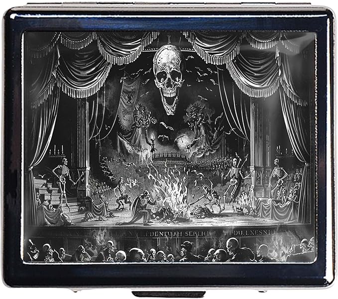 7 Days Chromed Shiny Silver Pill Organizer with Mirror Inside Has 8 Separate Compartments Rectangle,Versatile Storage for Medication - Ideal Travel Accessory (Dark Stage)