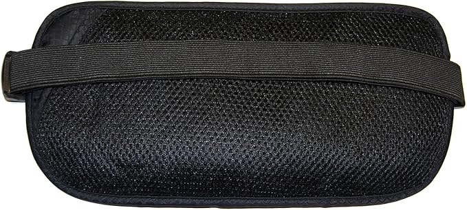 VENTURE 4TH Slim Minimalist Design RFID Money Belt with RFID Blocking Sleeves, for Men and Women – Ideal for Keeping Your Cash, Credit Card, Passport, Phone Secure When Traveling - Black
