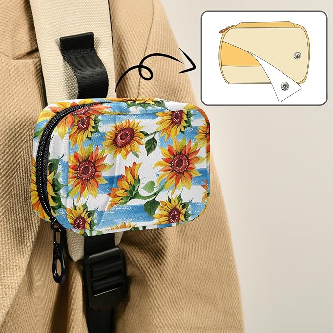 Pill Organizer Travel Weekly Small Cute Pill Box 7 Day Pill Case Vitamin Holder Pill Bottle Organizer