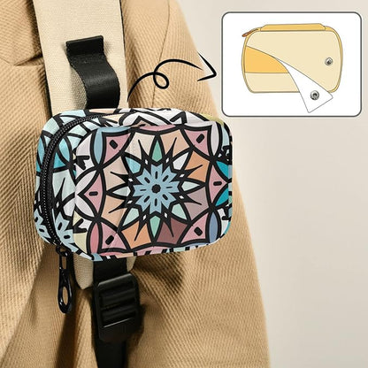 Pill Organizer Box Case Container Weekly Travel Daily 7 Day Pill Dispenser Sorter Vitamin Holder Medication Medicine Organizer Pill Case for Purse Small Compact Portable Cute Boho