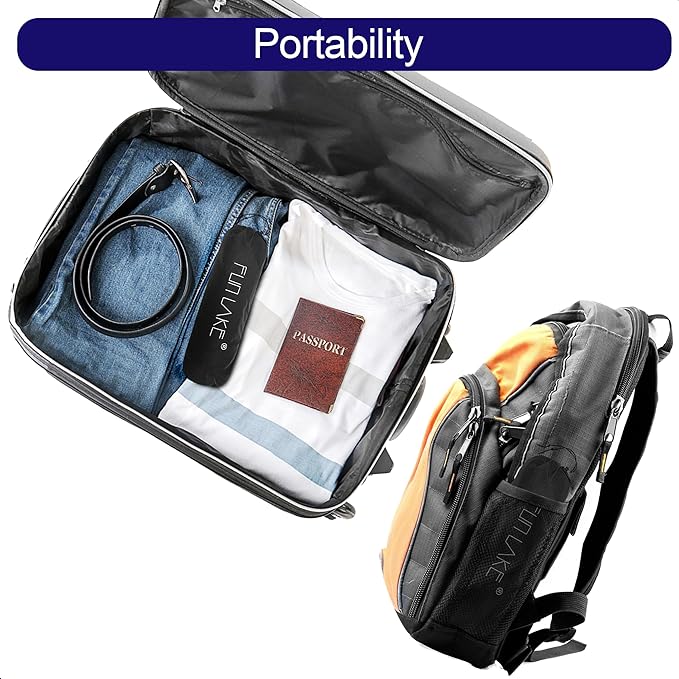 2-in-1 Airplane Footrest Pillow - Inflatable Travel Foot Hammock & Cushioned Foot Pad for Ultimate Comfort on Flights, Travel Accessories, Portable Foot Rest for Flights