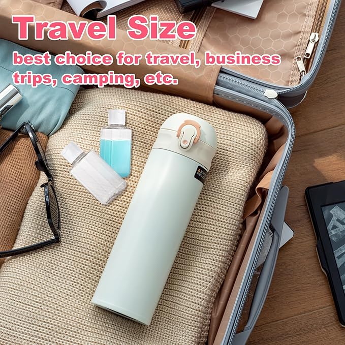 QTLCOHD 120 Pack 2 Oz Travel Bottles with Flip Caps, Plastic Empty Hand Sanitizer Bottles for Lotion, Portable Refillable Mini Hand Sanitizer Bottle Bulk Reusable Container for Shampoo Body Soap Toner