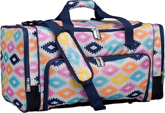 Wildkin Kids Weekender Duffel Bag – Carry-On Size for School, Travel, & Sleepovers