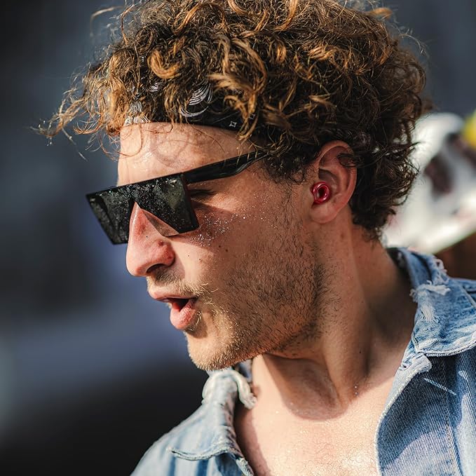 Tomorrowland x Loop Experience 2 Earplugs – Stylish Hearing Protection for Concerts & Festivals, Live Music, Nightlife & Musicians – 17dB Noise Reduction Ear Plugs (High-Fidelity) – Limited Edition