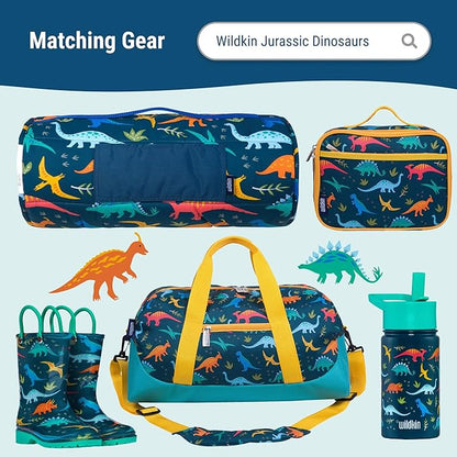 Wildkin ECO rPET 17-inch Large Backpack – Sustainable, Padded, Adjustable – Jurassic Dinosaurs