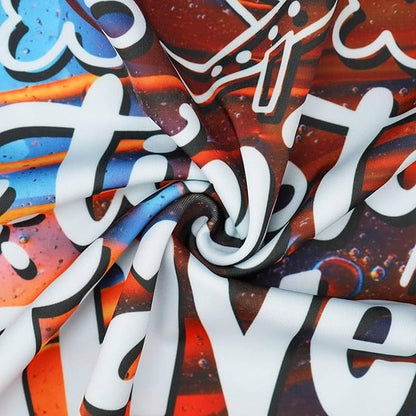 Explore Land Luggage Cover Suitcase Protector Fits 18-22 Inch Case (Time to Travel, S)