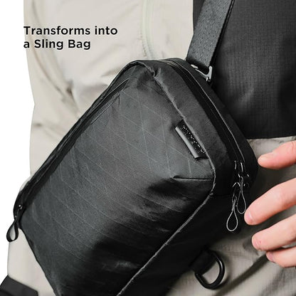 ALPAKA Elements Tech Case - Travel Organizer Pouch for Electronics, Cables, EDC with Weatherproof Fabrics, YKK Zippers