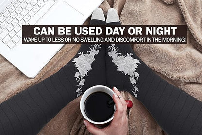 Physix Gear Compression Socks 20-30 mmHg - Men & Women - Running, Nurses, Shin Splints, Flight, Travel