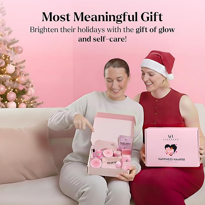 Spa Gifts for Women - Premium Self Care Spa Kit With Bath, Skin Care Sets & Self Care Items - Ultimate Pampering Set - Christmas Gifts for Women - Birthday Gifts- Spa Gift Baskets (Pack of 20)