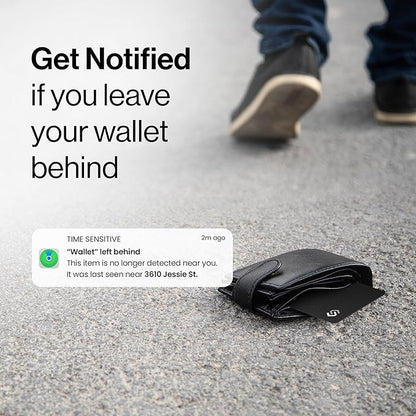 SPOTMINDERS Apple MFi Certified Credit Card Wallet Tracker PRO (iOS Only) Works with Apple Find My Tracking Card for Wallet Rechargeable Tag IP68 0.07in Slim iPhone Item Finder for Luggage Tags Purse
