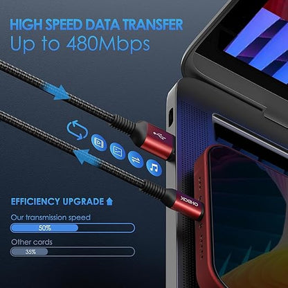 iPhone Charger Cable [Apple MFi Certified] 3Pack 3FT USB-A to Lightning Cable Nylon Braided Fast Charging Cord Compatible with iPhone 14/13/12/11 Pro Max/XR/XS/X/8/7/Plus/6S iPad/iPod/AirPods