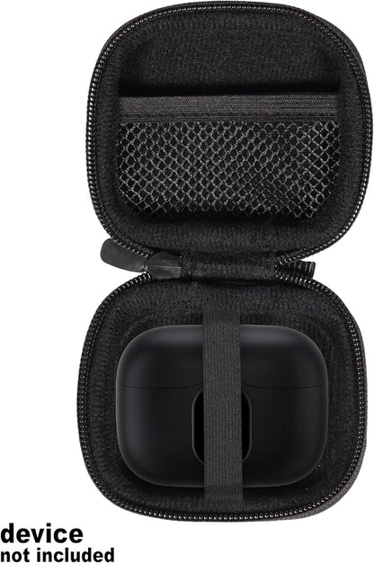 getgear case for Btootos A90 Wireless Earbuds with Noise Cancelling Mic LED Display (Black)