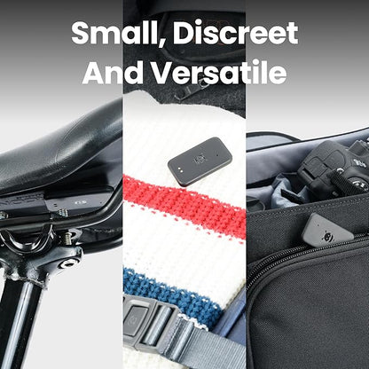 Pebblebee Tag Universal - Rechargeable Mini Item Tracker | Alternative to Air Tag & Android | 8-Month Battery Life | Works with Both Android & iOS Find My App | LED & Sound Alerts