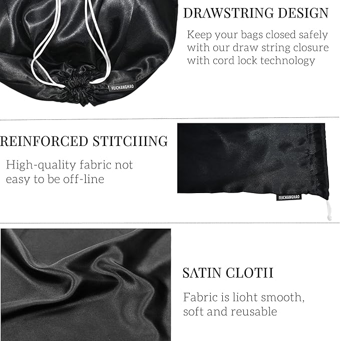 20 Pack Dust Bags for Purses and Handbags, Silk Dust Cover Storage Bags, Travel Storage Pouch Handbags for Purse Shoes Boots