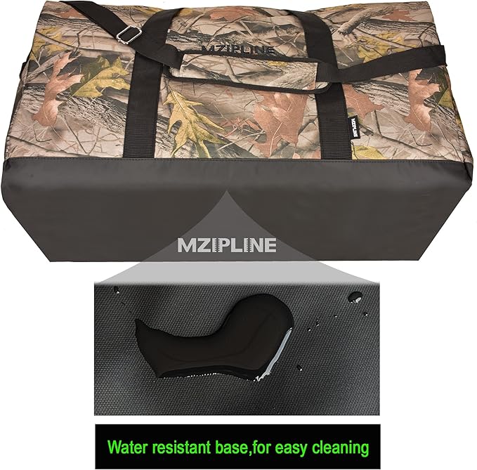 XL Large Duffle Bag Water Resistant Sport Gym Overnight Weekender Bag,Big Capacity Travel Duffel Holdall Bag With Carbon Lining (Camo, Large)