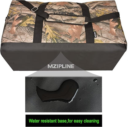 XL Large Duffle Bag Water Resistant Sport Gym Overnight Weekender Bag,Big Capacity Travel Duffel Holdall Bag With Carbon Lining (Camo, Large)