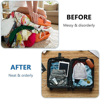 100 PCS Translucent Shoe Bags for Travel, Large Portable Shoe Bags with Drawstring, for Rainy Days Out (White)