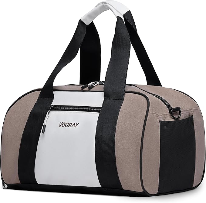 Vooray Burner Gym Duffel Bag, Gym Bag for Women and Men with Shoe Compartment, Weekender, Overnight & Travel Duffel for Sports and Workout