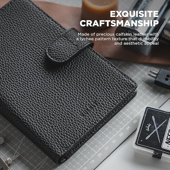 VULKIT Leather Passport Travel Wallet for 2 Passports Pocket Slim Double Passport Holder RFID Blocking with ID Window for Women or Men