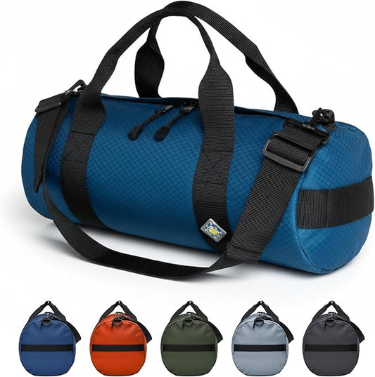 Diamond Ripstop Duffle Bags, Ultra Tough & Tear Resistant, Reinforced Stitching, Weatherproof, Packable Foldable Duffle Bag for Traveling