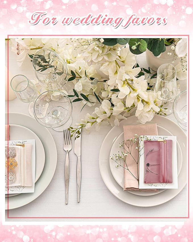 Uiifan Travel Jewelry Organizer Flannel Jewelry Bags Portable Jewelry Pouch with Zipper Pockets for Women Girl Gift