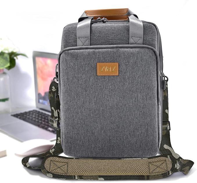 ZINZ 79 inch Shoulder Strap, Extra-thick Fixed Cushion Pad and Dual Clasps Universal Replacement Strap with Metal Swivel Hooks for Laptop Bags, Luggage Bags, Camera, Crossbody(Camouflage Green)