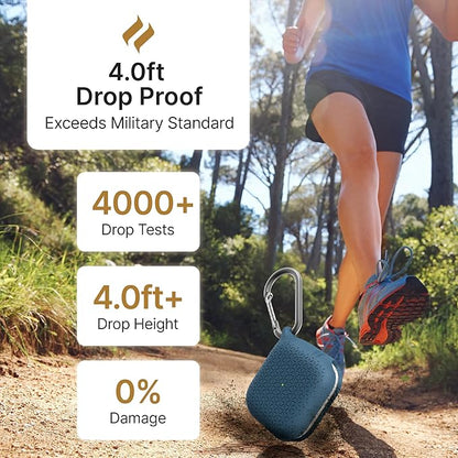 Catalyst Waterproof Case for AirPods 3rd Generation (2021) - Wireless and USB-C Charging Compatible AirPods 3rd Generation Case, Drop Protection Cover for AirPods 3 One Piece Design with Carabiner