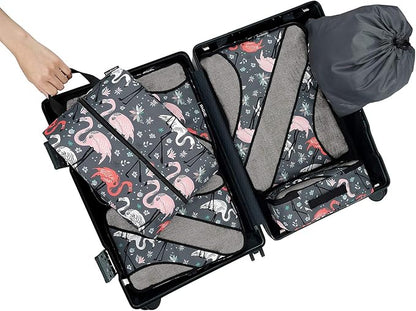 BAGAIL 6 Set Packing Cubes,Travel Luggage Packing Organizers