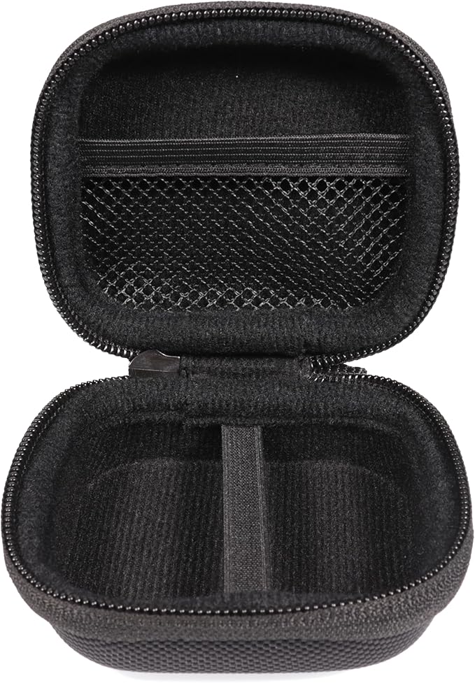getgear case for Btootos A90 Wireless Earbuds with Noise Cancelling Mic LED Display (Black)