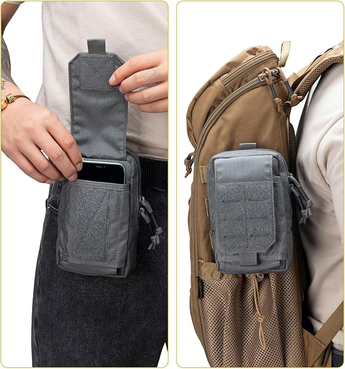 EXCELLENT ELITE SPANKER Tactical EDC Pouch Molle Utility Pouches Phone Holster Pouch Waist Bag Tool Pouch for Molle Accesssories